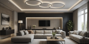 Ultra-Thin Metal Frame LED Ceiling Lamp: Sleek and Modern Design