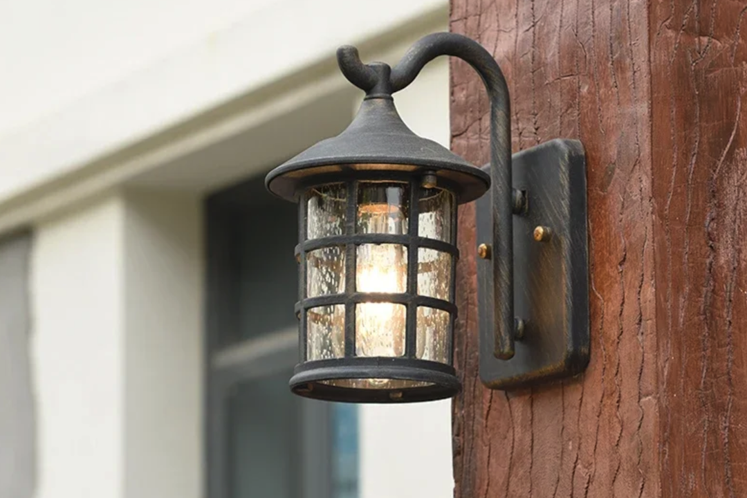 Illuminate Your Outdoor Space with a Retro Wall Lamp