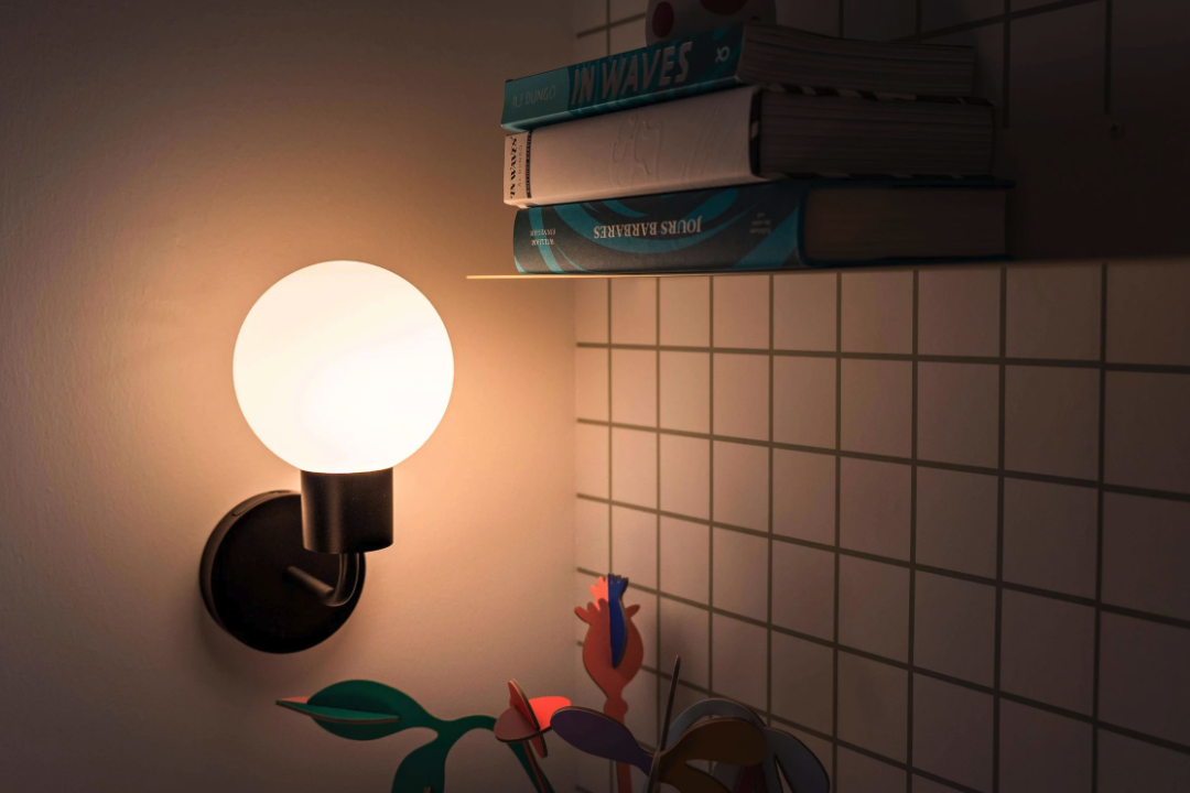 Cozy Rental Apartment Upgrade: Plug-in Wall Light