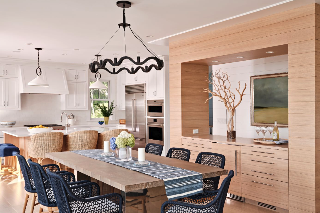 Effortless Elegance: Cape Cod Kitchen Lighting with Simple Globes